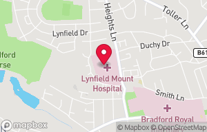 Bradford District Care Trust Library & Health Promotion Resources on the map
