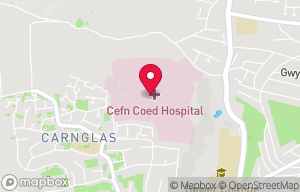 Cefn Coed Hospital Staff Library on the map