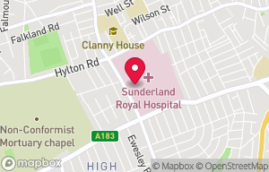 Sunderland Royal Hospital Education Centre Library on the map