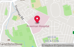 Freeman Hospital Library on the map