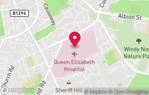 Gateshead Health NHS Foundation Trust Library on the map