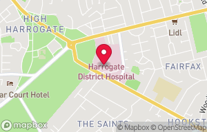 Harrogate District Hospital Library & Information Service on the map