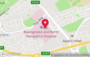 Basingstoke and North Hampshire Hospital Healthcare Library on the map