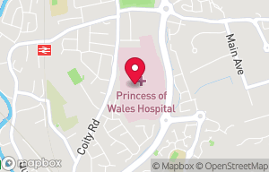 Princess of Wales Hospital, MPEC Library on the map