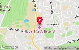 Queen Mary's Hospital Library on the map