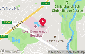 University Hospitals Dorset Knowledge and Library Services, Royal Bournemouth Hospital Library on the map