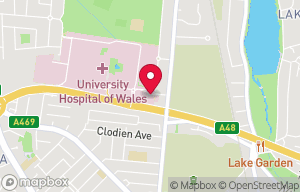 Royal College of Nursing Wales Library on the map
