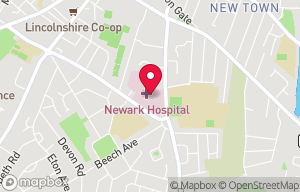 Newark Hospital Library on the map
