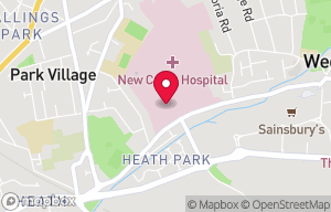 New Cross Hospital - Bell Library on the map