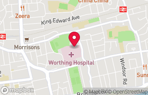 Worthing Hospital Library on the map