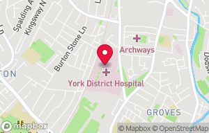 York Hospital Library on the map