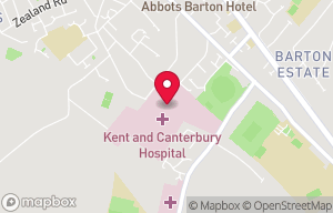 Kent and Canterbury Hospital Education Library on the map