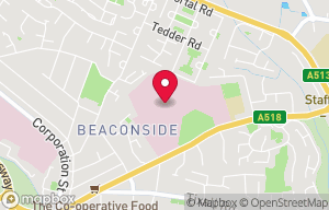 Health Library at County Hospital (Staffordshire)  on the map