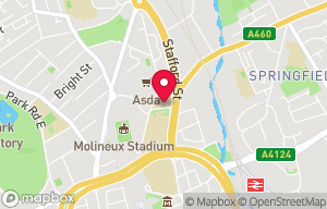 The University Library, University of Wolverhampton on the map