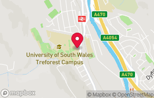 University of South Wales, Glyntaff Campus Library on the map