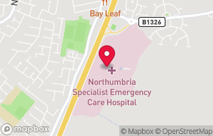 Northumbria Hospital Library on the map