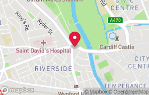 NHS Wales e-Library  on the map